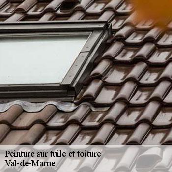 Peinture sur tuile et toiture Val-de-Marne 