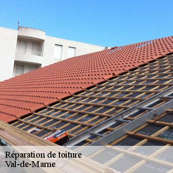 Réparation de toiture Val-de-Marne 