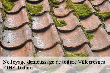 Nettoyage demoussage de toiture  villecresnes-94440  GHS Toiture