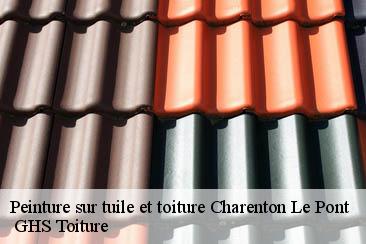 Peinture sur tuile et toiture  charenton-le-pont-94220  GHS Toiture