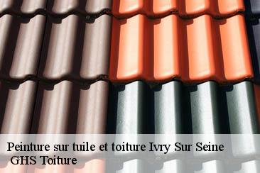 Peinture sur tuile et toiture  ivry-sur-seine-94200  GHS Toiture