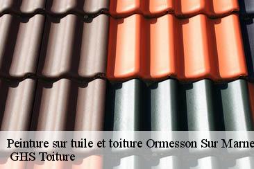 Peinture sur tuile et toiture  ormesson-sur-marne-94490  GHS Toiture
