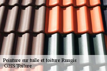 Peinture sur tuile et toiture  rungis-94150  GHS Toiture