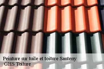 Peinture sur tuile et toiture  santeny-94440  GHS Toiture