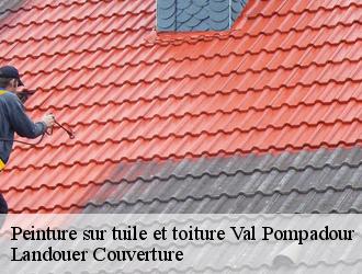 Peinture sur tuile et toiture val-pompadour-94460 Landouer Couverture