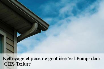Nettoyage et pose de gouttière  val-pompadour-94460  GHS Toiture