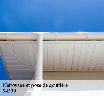 Nettoyage et pose de gouttière  94500