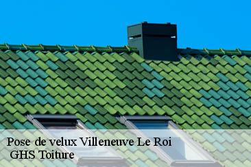 Pose de velux  villeneuve-le-roi-94290  GHS Toiture