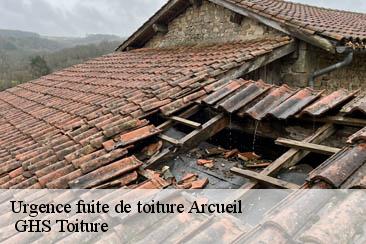 Urgence fuite de toiture  arcueil-94110  GHS Toiture