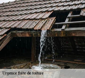 Urgence fuite de toiture