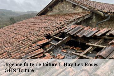 Urgence fuite de toiture  l-hay-les-roses-94240  GHS Toiture