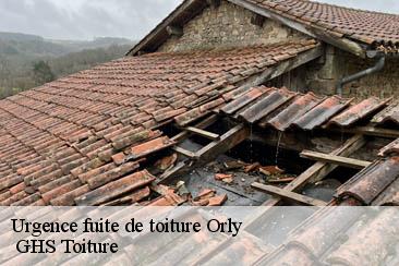 Urgence fuite de toiture  orly-94310  GHS Toiture