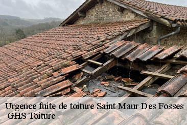 Urgence fuite de toiture  saint-maur-des-fosses-94100  GHS Toiture