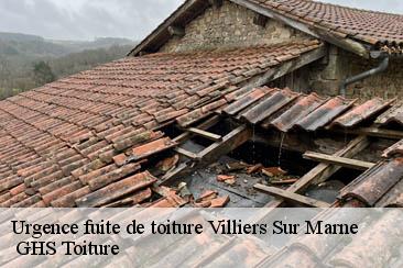 Urgence fuite de toiture  villiers-sur-marne-94350  GHS Toiture