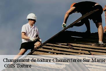 Changement de toiture  chennevieres-sur-marne-94430  GHS Toiture